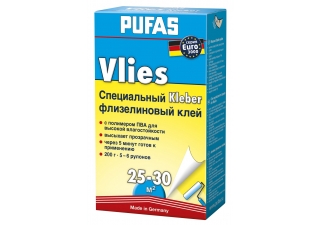 Клей для обоев флизелиновых PUFAS EURO Спец-флизелин 200гр